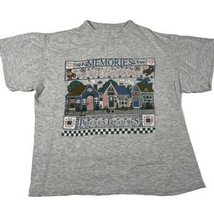 Vintage Cottagecore Womens Memories Are Like Heirlooms Tee Tshirt Single Stitch